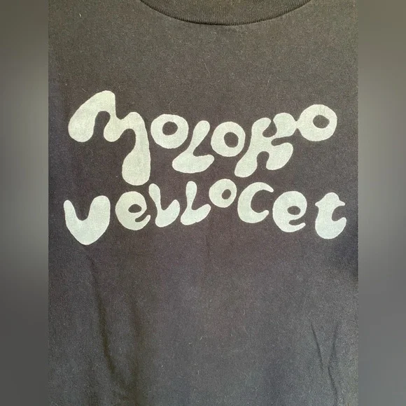 Vintage Delta Pro Black Graphic Tee Moloko Vellocet Clockwork Orange Spellout Tees - Short Sleeve